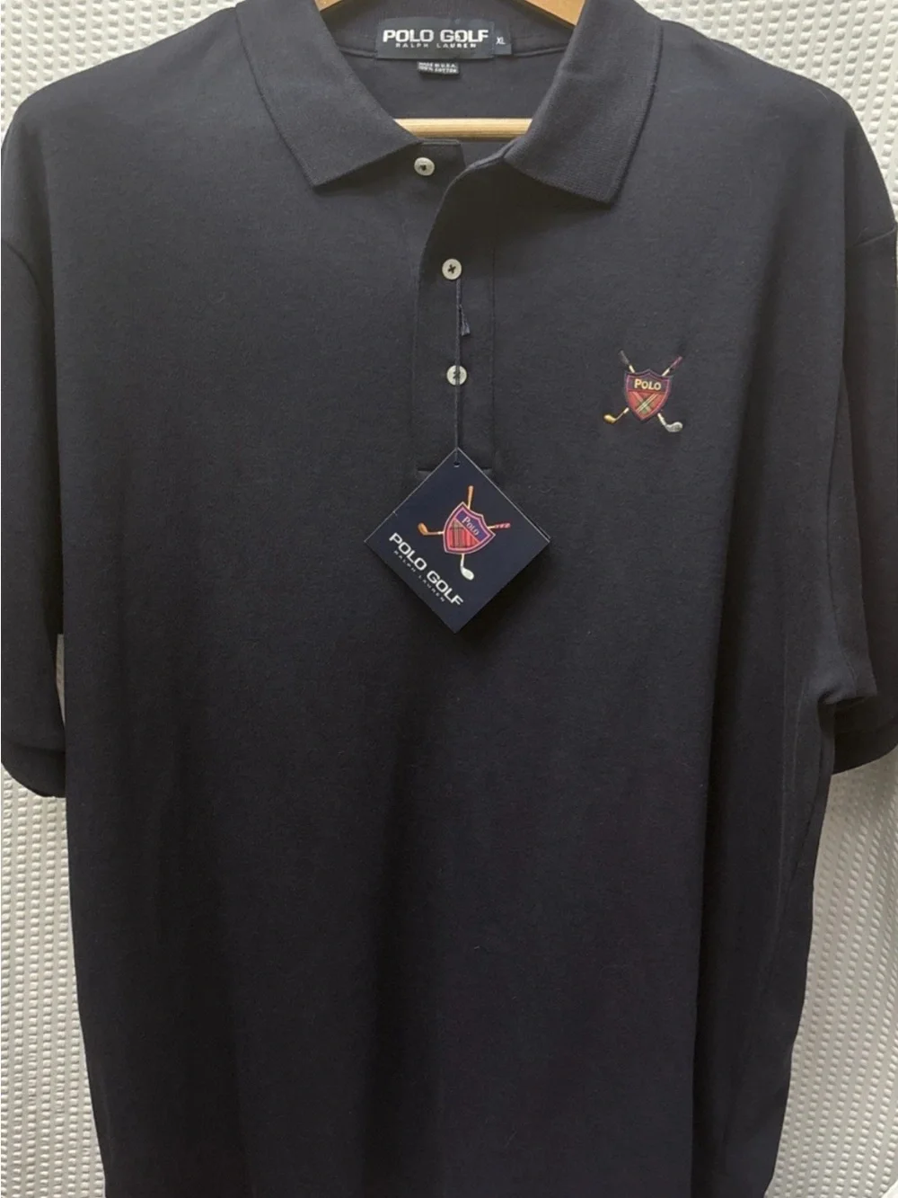 NWT Men’s Polo Golf by Ralph Lauren Polo Shirt Navy Sz XL